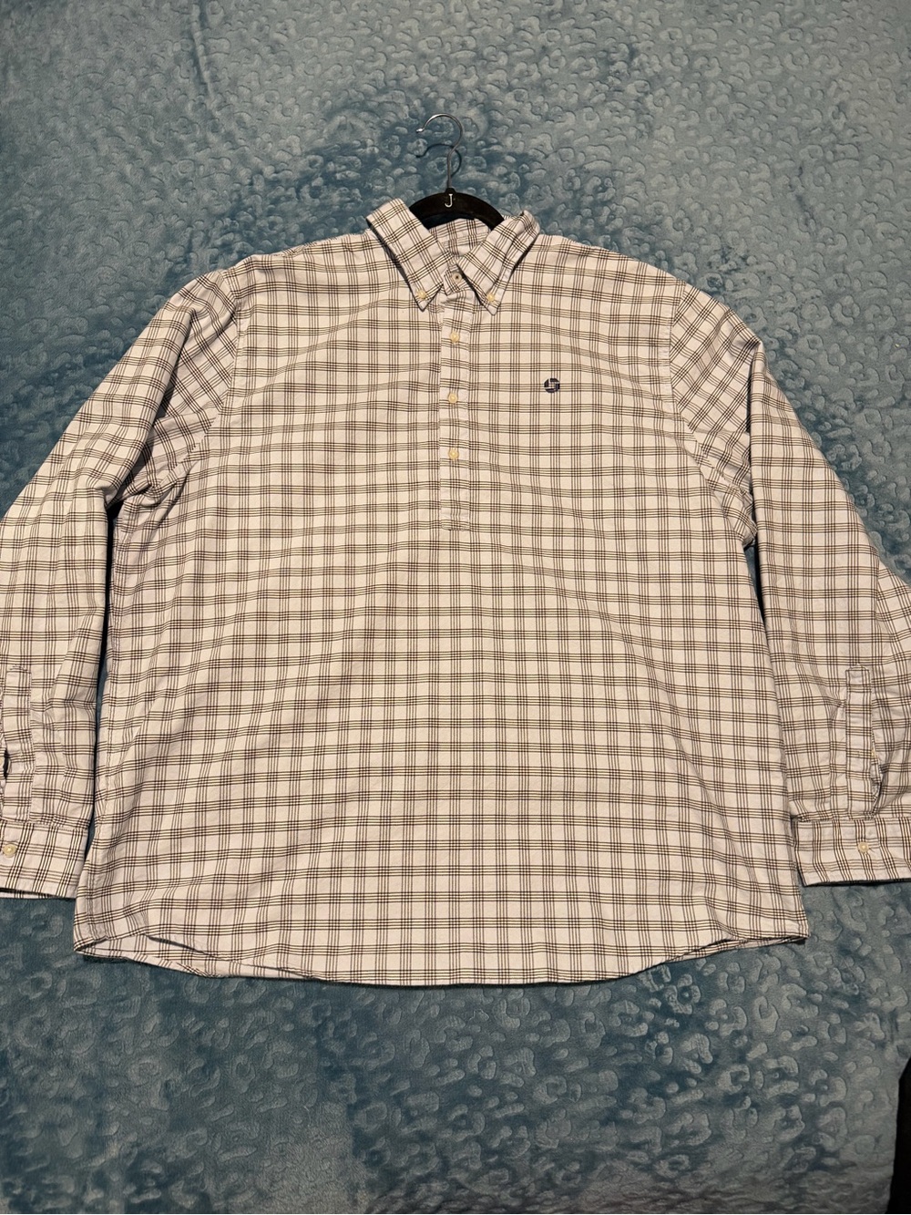 Chase Bank Lands End Long Sleeve Shirt